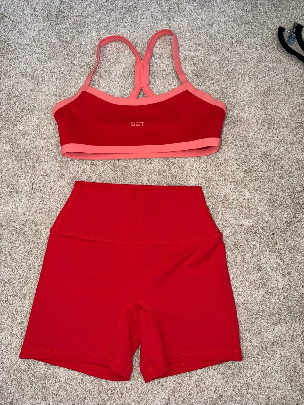 SET Active Luxform Lux Swim Bra+Lux Shorts Set Maraschino Red M Limited Edition
